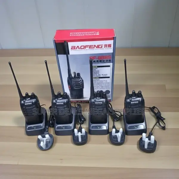 Baofeng Bf-888s Long Range 5km Handheld 16ch Security Walkie Talkie