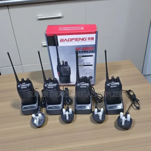 Baofeng Bf-888s Portable 5km Range 16ch Handheld Security Radio