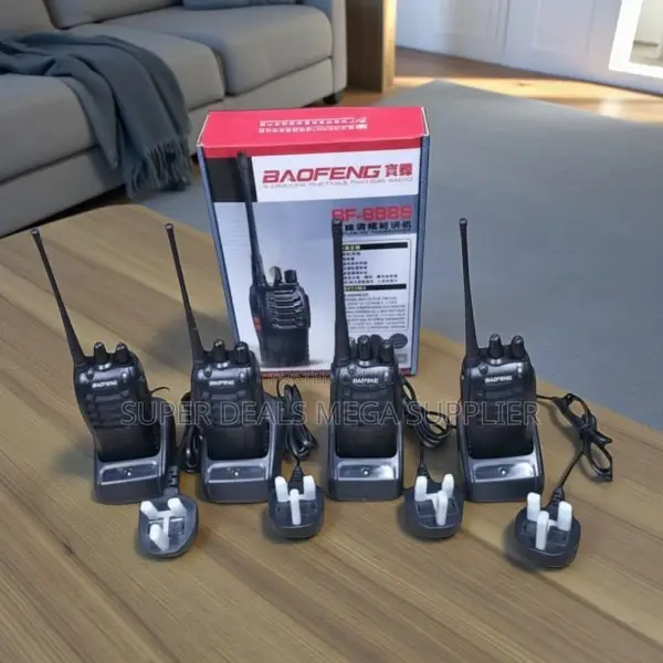 Baofeng Bf-888s 5km Long Range 16ch Handheld Rechargeable Radio