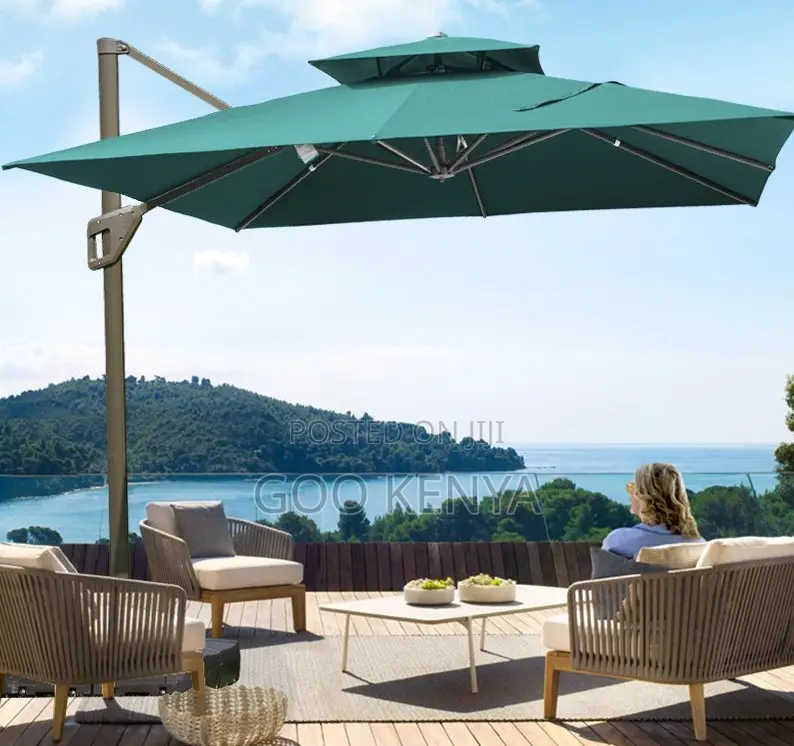 Home Sun Umbrella; High-End Foldable Uv Protection Outdoor Parasol