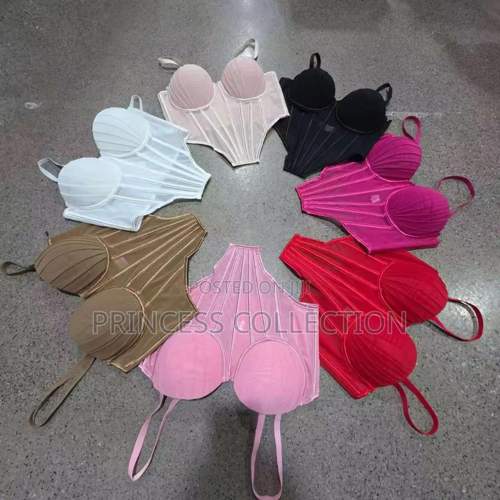 Corset Cotton Crop Top