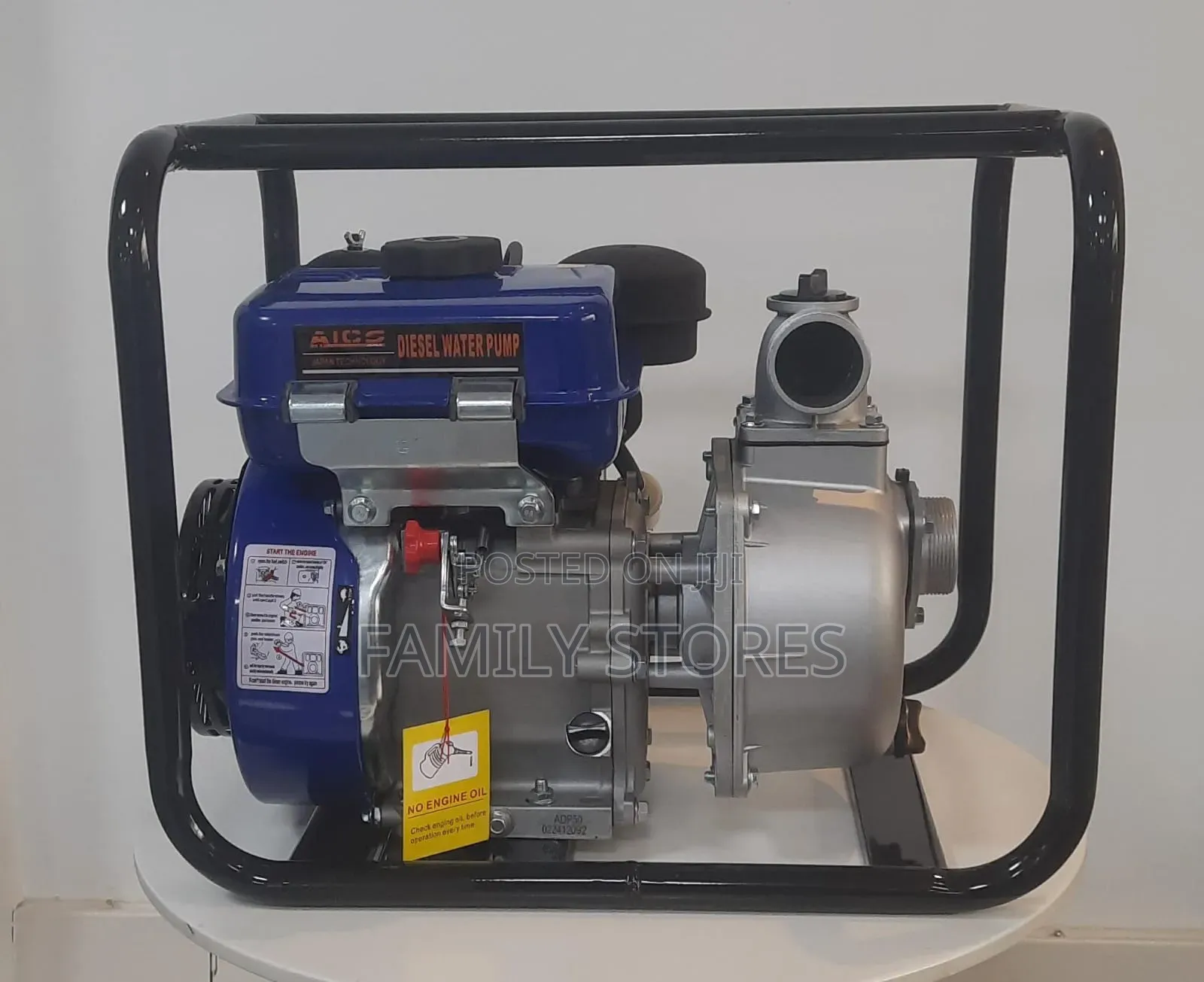 Aico Japan 3-inch Diesel Water Pump 8hp High Pressure