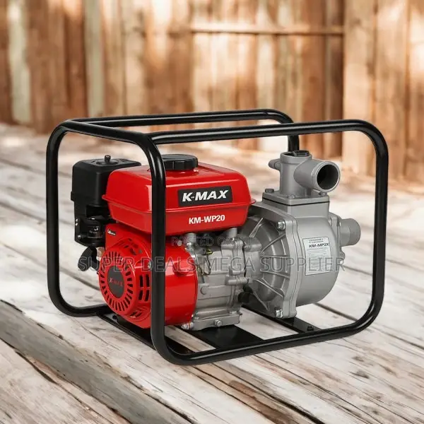 K- Max 2 Inch 7hp Petrol Pump With Durable Body and Cast Iron Impeller