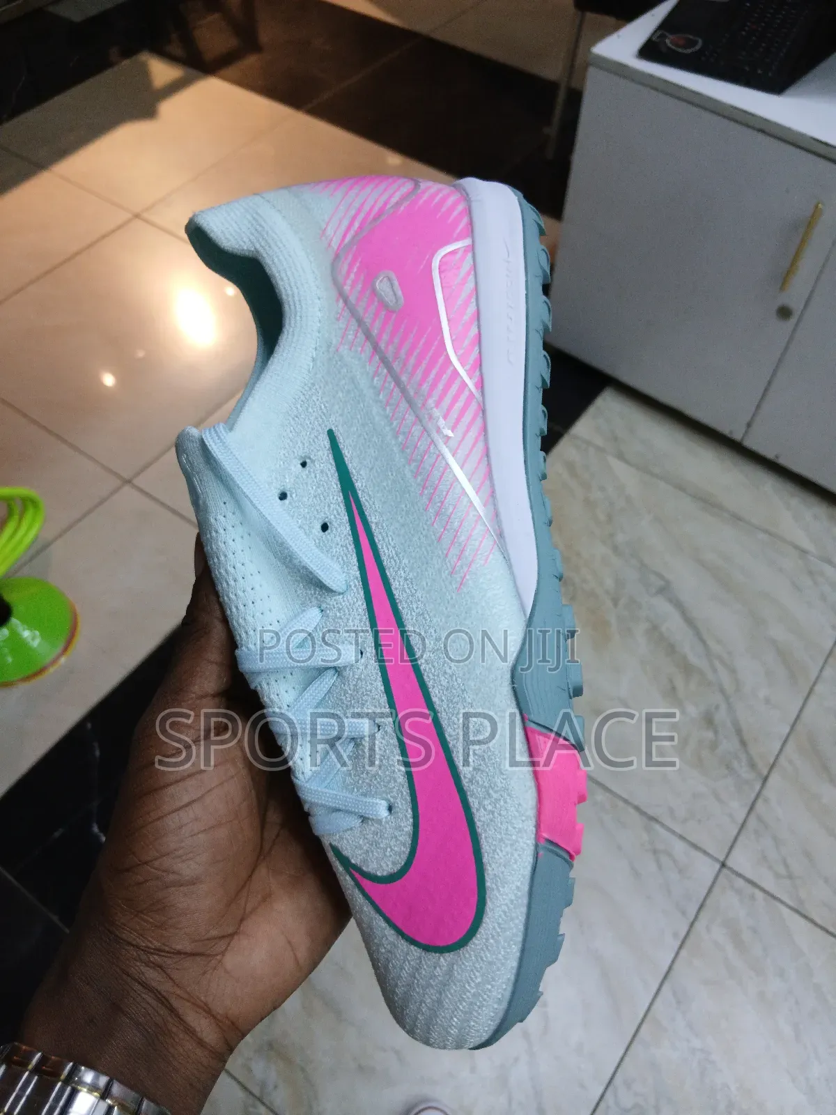 Mercurial Vapor 16 - Baby Blue/Pink - Astro Turf Football Boots