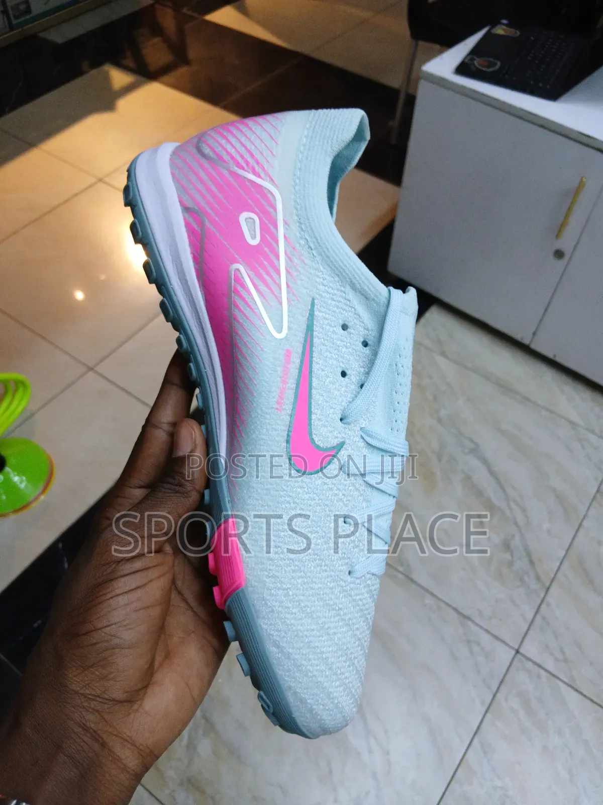 Mercurial Vapor 16 - Baby Blue/Pink - Astro Turf Football Boots