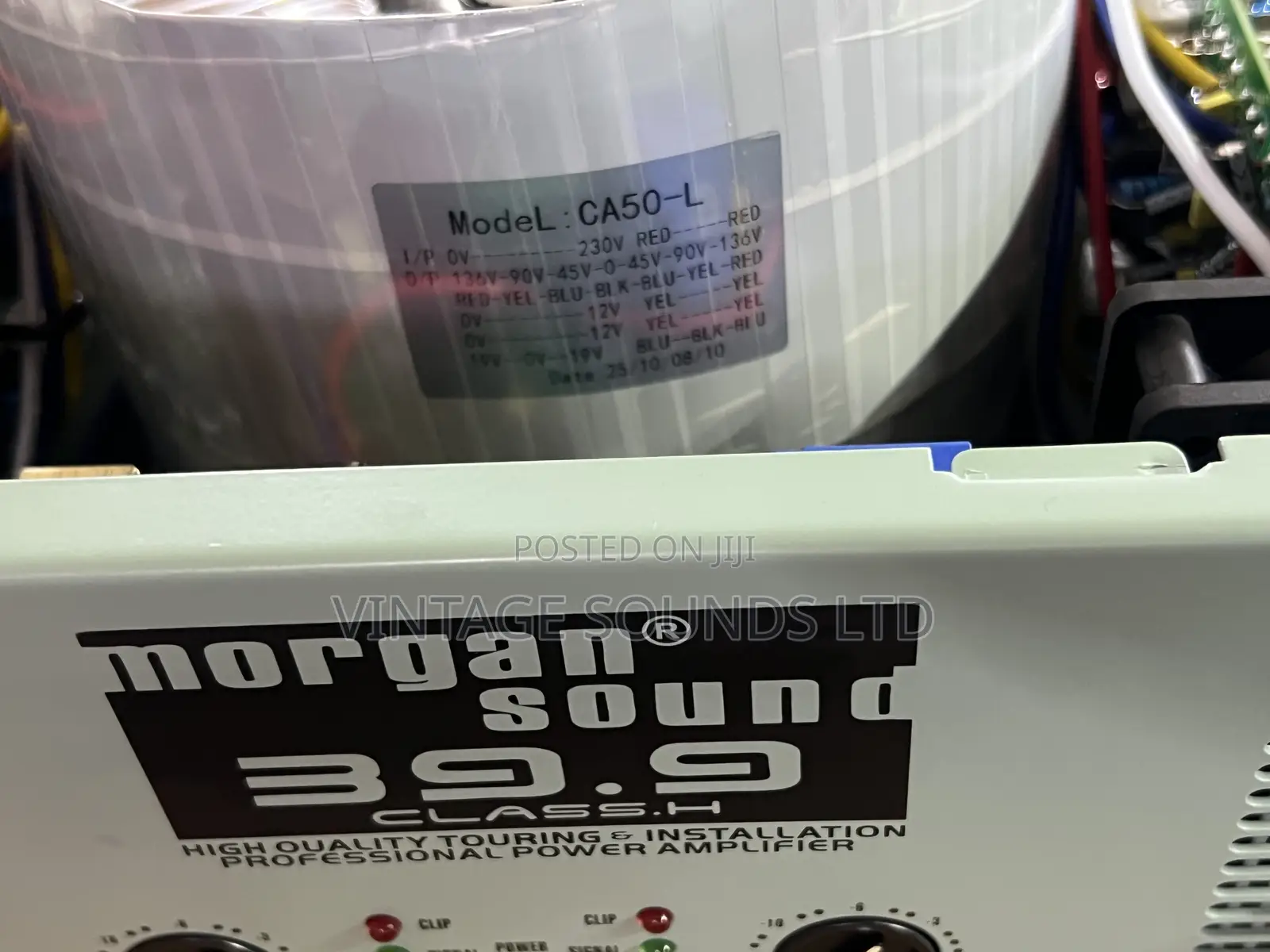 Morgan Sounds 39.9 Power Amplifier ( Long Press Switch) 8000watts .