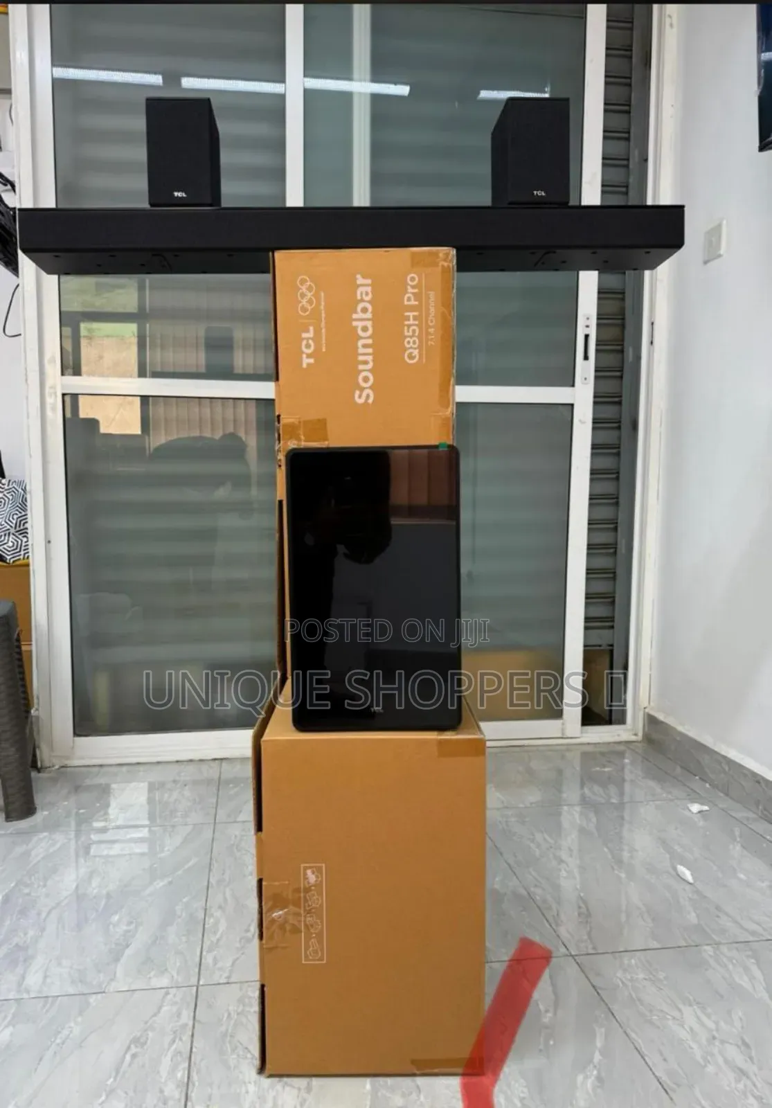 *Tcl* *Q85h* 7.1.4 Ch Dolby Atmos Audio Soundbar Wireless
