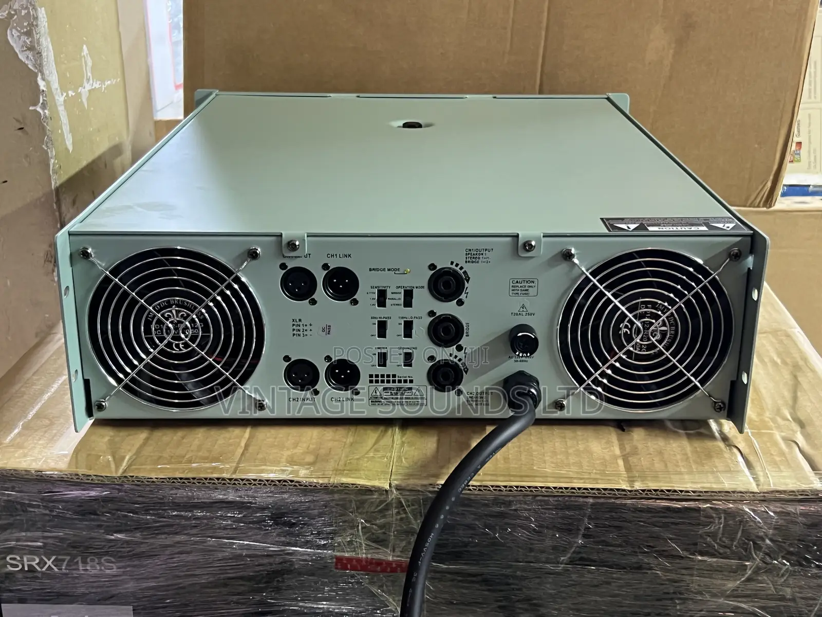 Morgan Sound 39.9 Class H Power Amplifier ( 136 v ,8000 Watts )