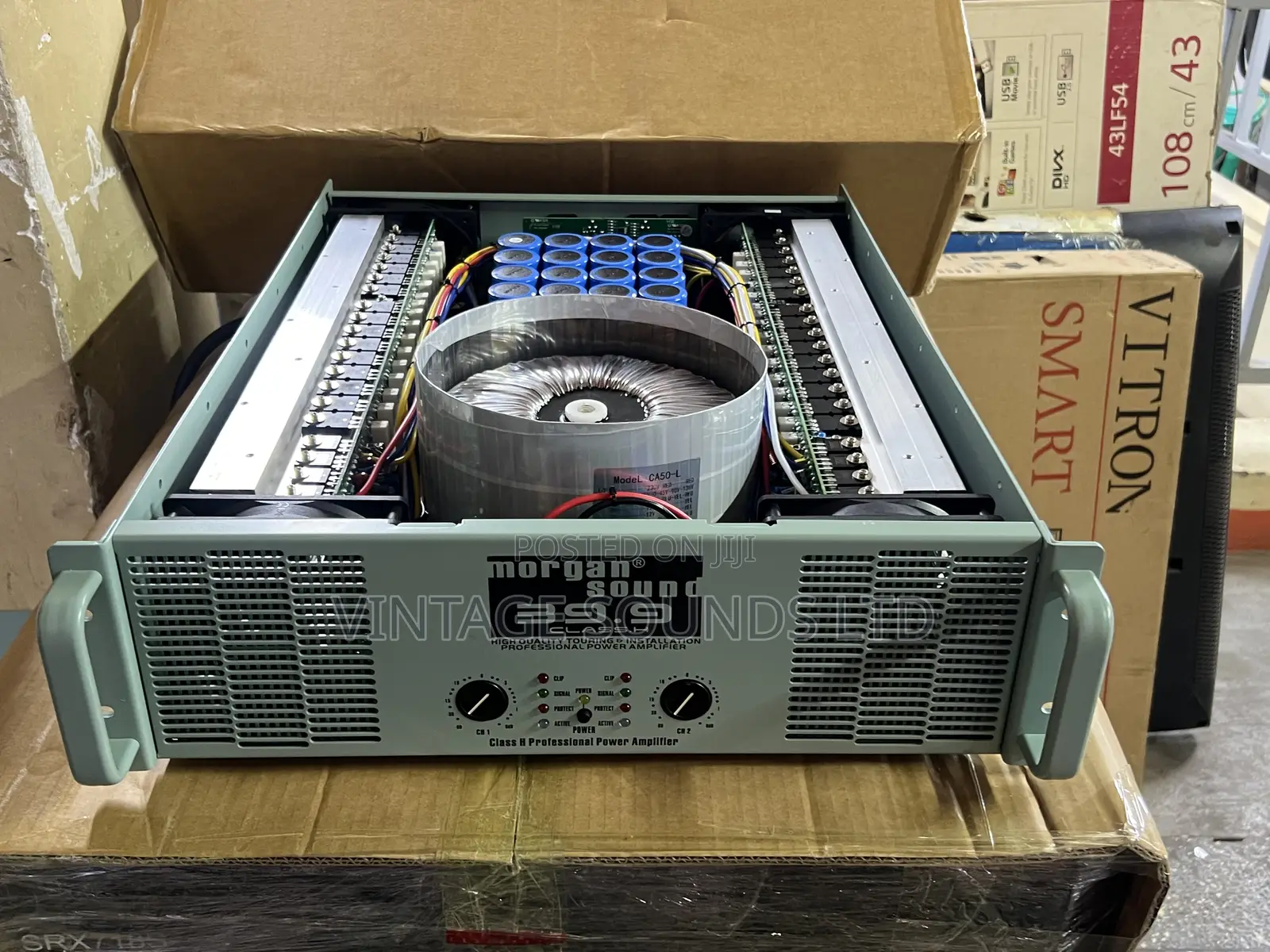 Morgan Sound 39.9 Class H Power Amplifier ( 136 v ,8000 Watts )