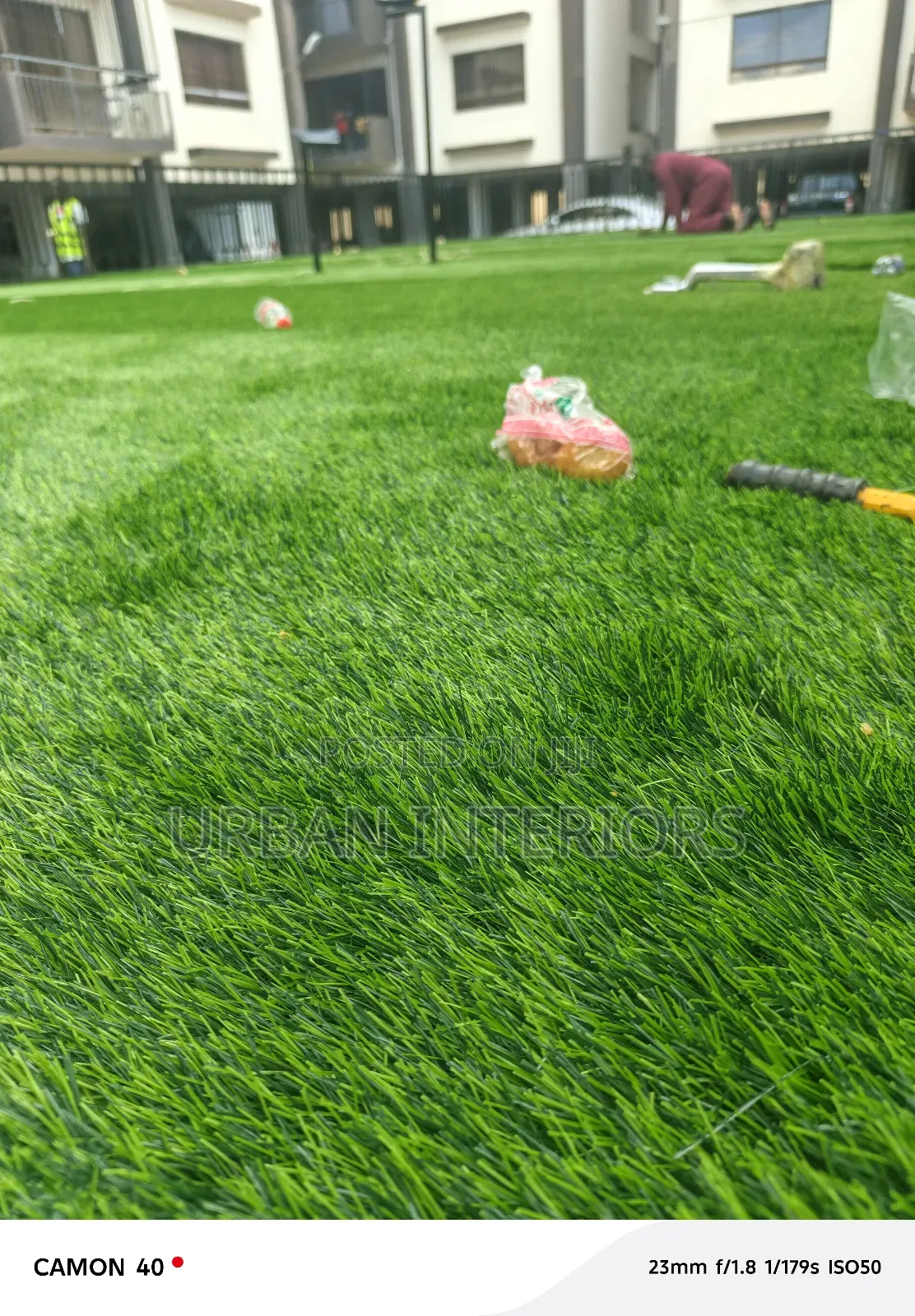 40mm Grass Carpet Installation 40mm Grass Carpet Installation