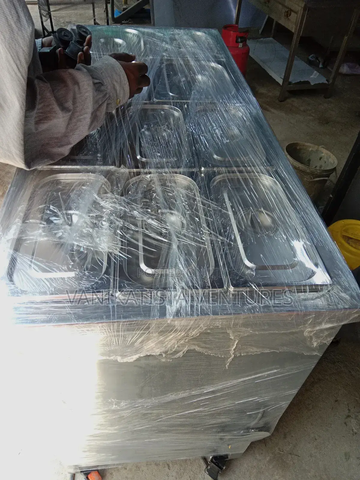 Commercial Hot Display Cabinet – 10 Pan Setup
, Food Warmer