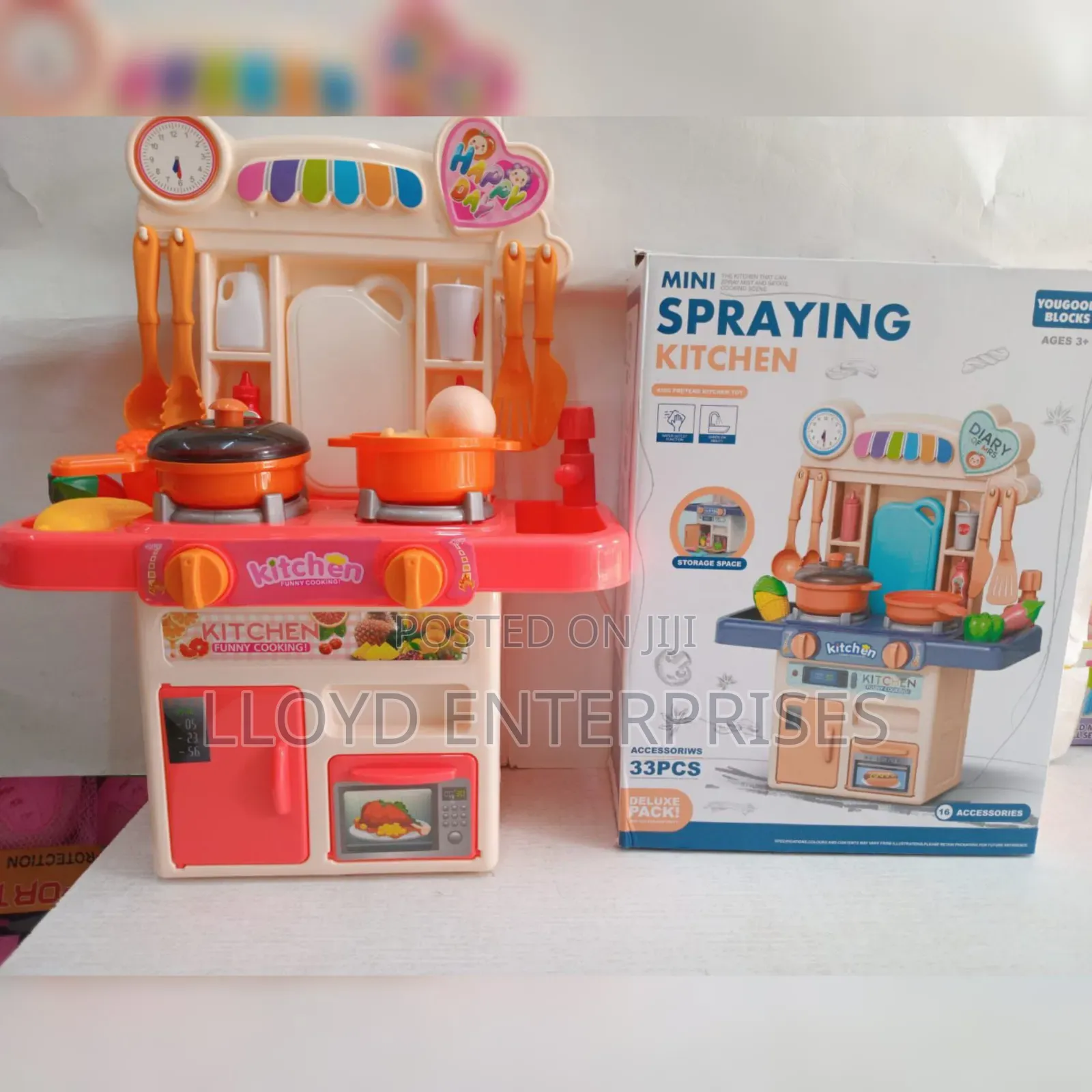 33pcs Kitchen Spraying Sry