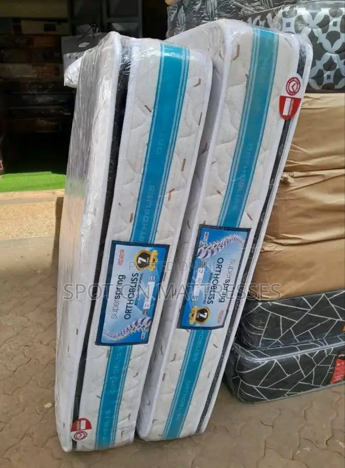 Superfoam 5x6x10 Orthopedic Super Spring Mattresses (7yrs Warranty)
