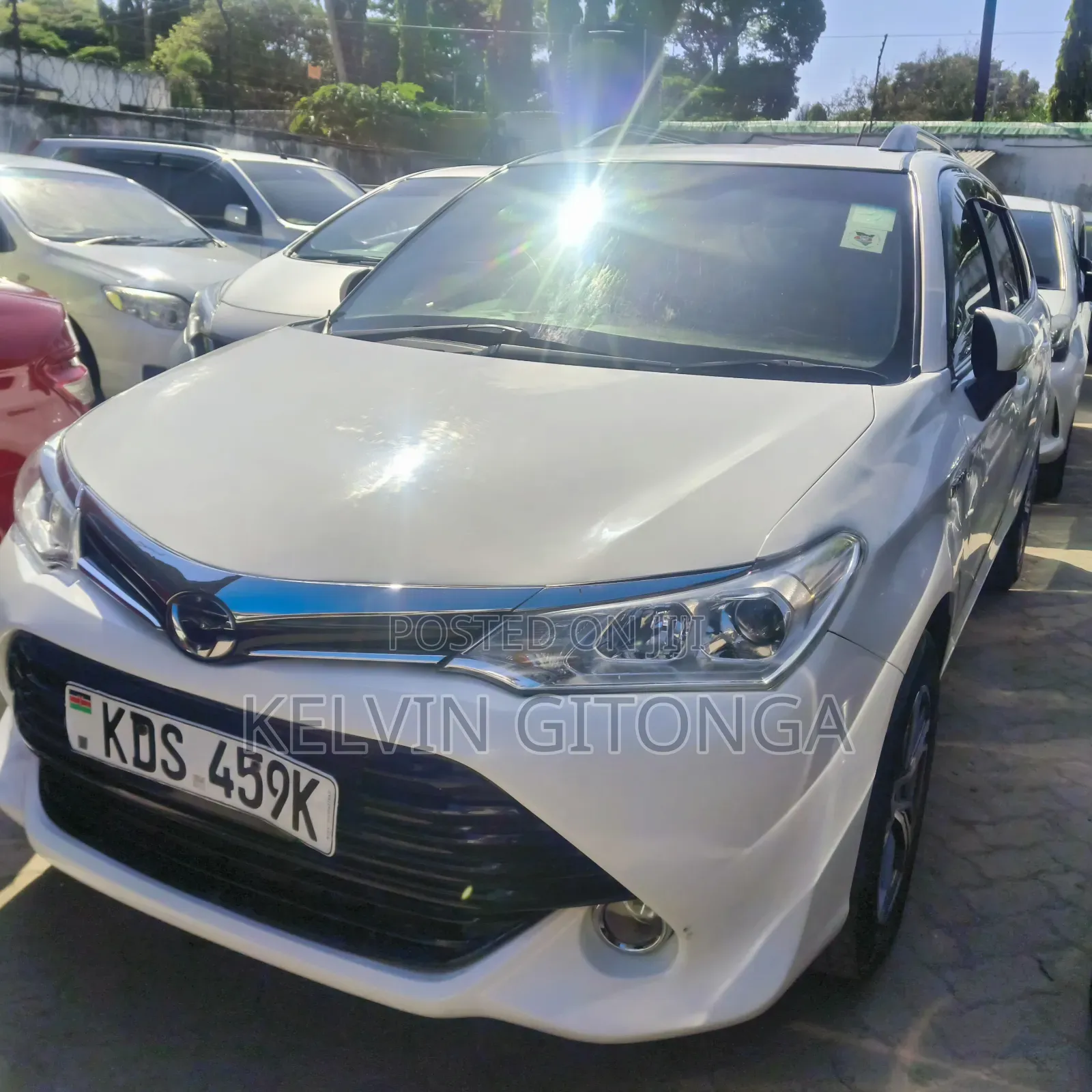 Toyota Corolla Fielder 2017 White