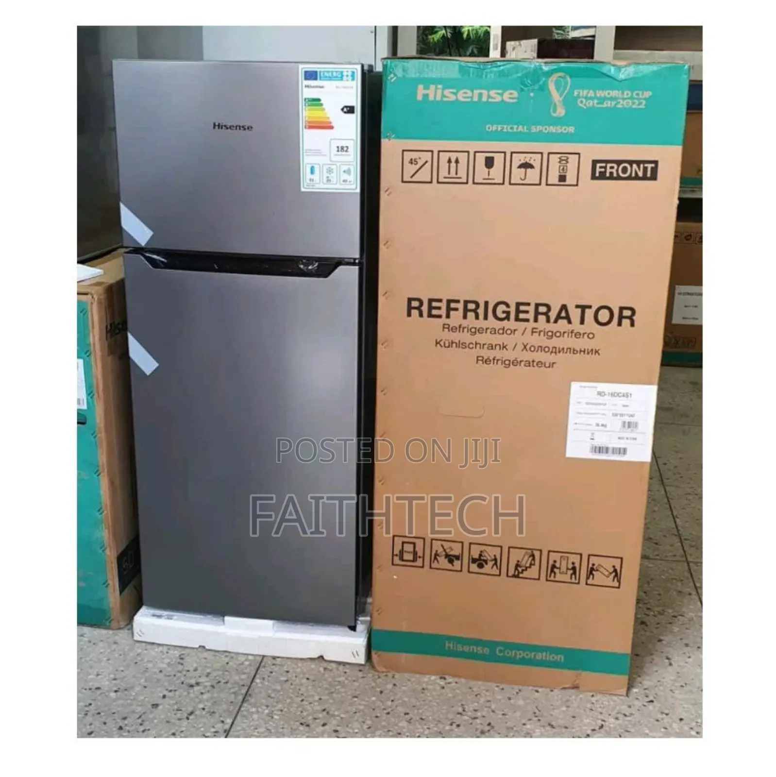 Hisense Fridge 120 Litres Double Door Refrigerator