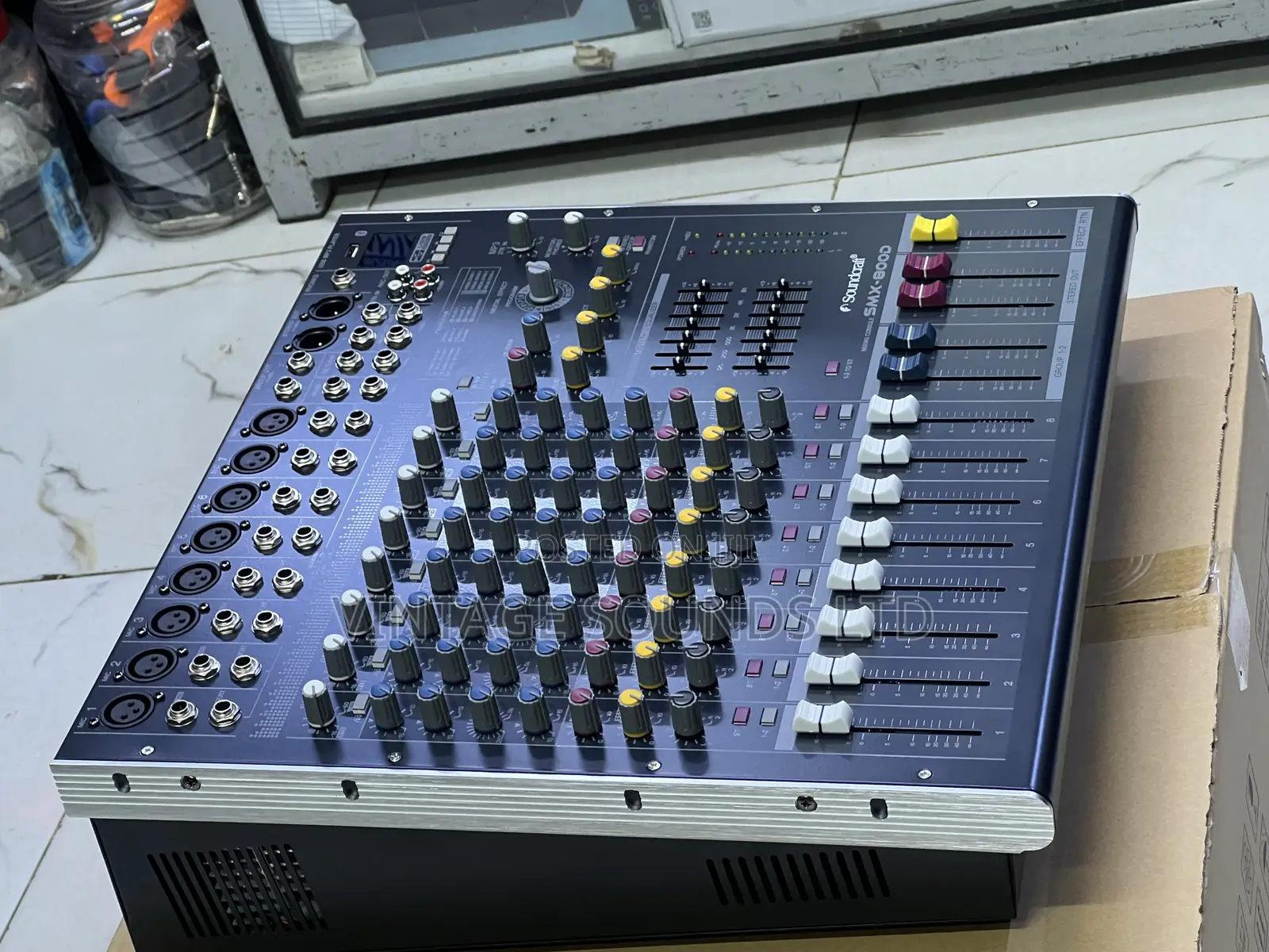 Soundcraft Smx800d 8channel Powered Mixer With Usb Bluetooth