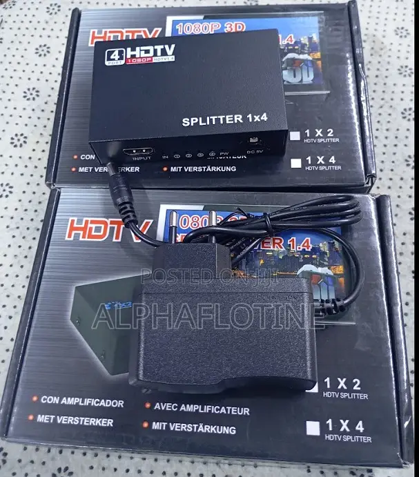 1080p 3d Splitter Ver.1in 4 Out