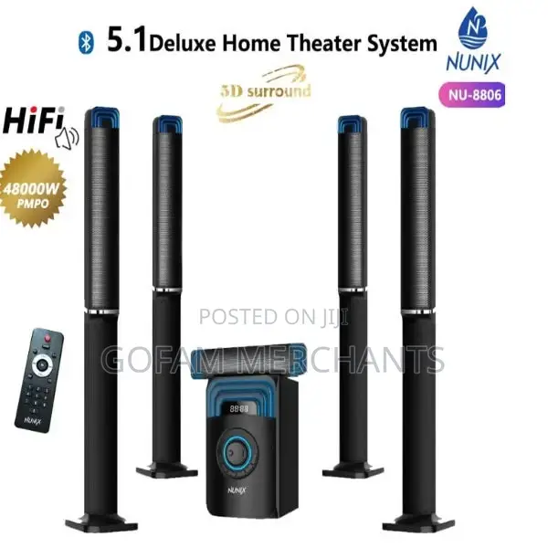 Nunix 5.1 Deluxe Home Theatre System