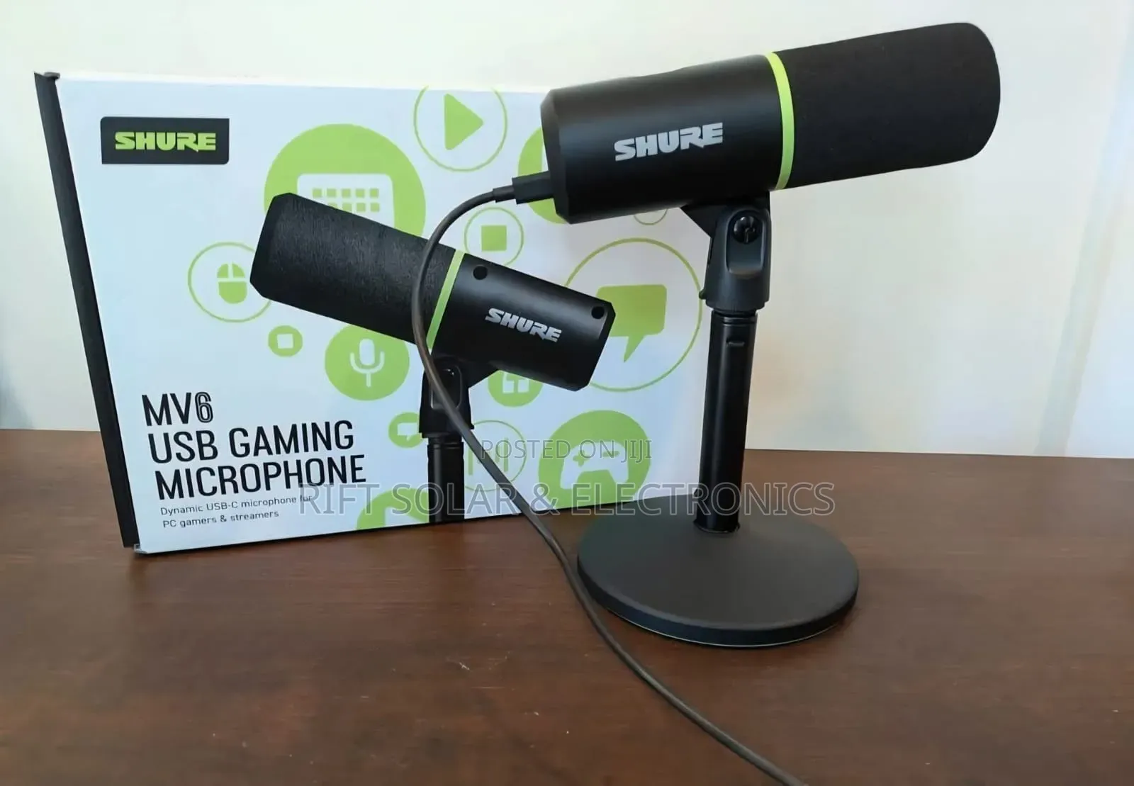 Shure High Performance Quality Podcast Wired Microphone