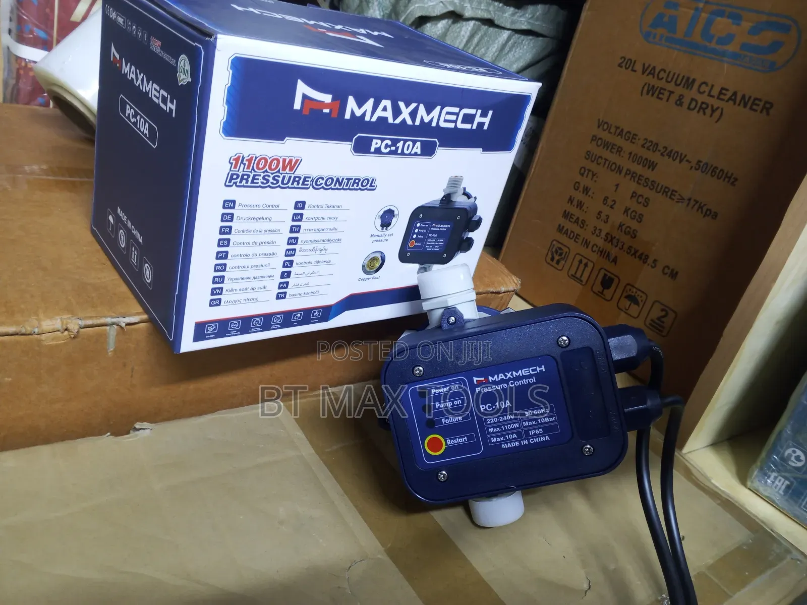 Automatic Pressure Control Pump