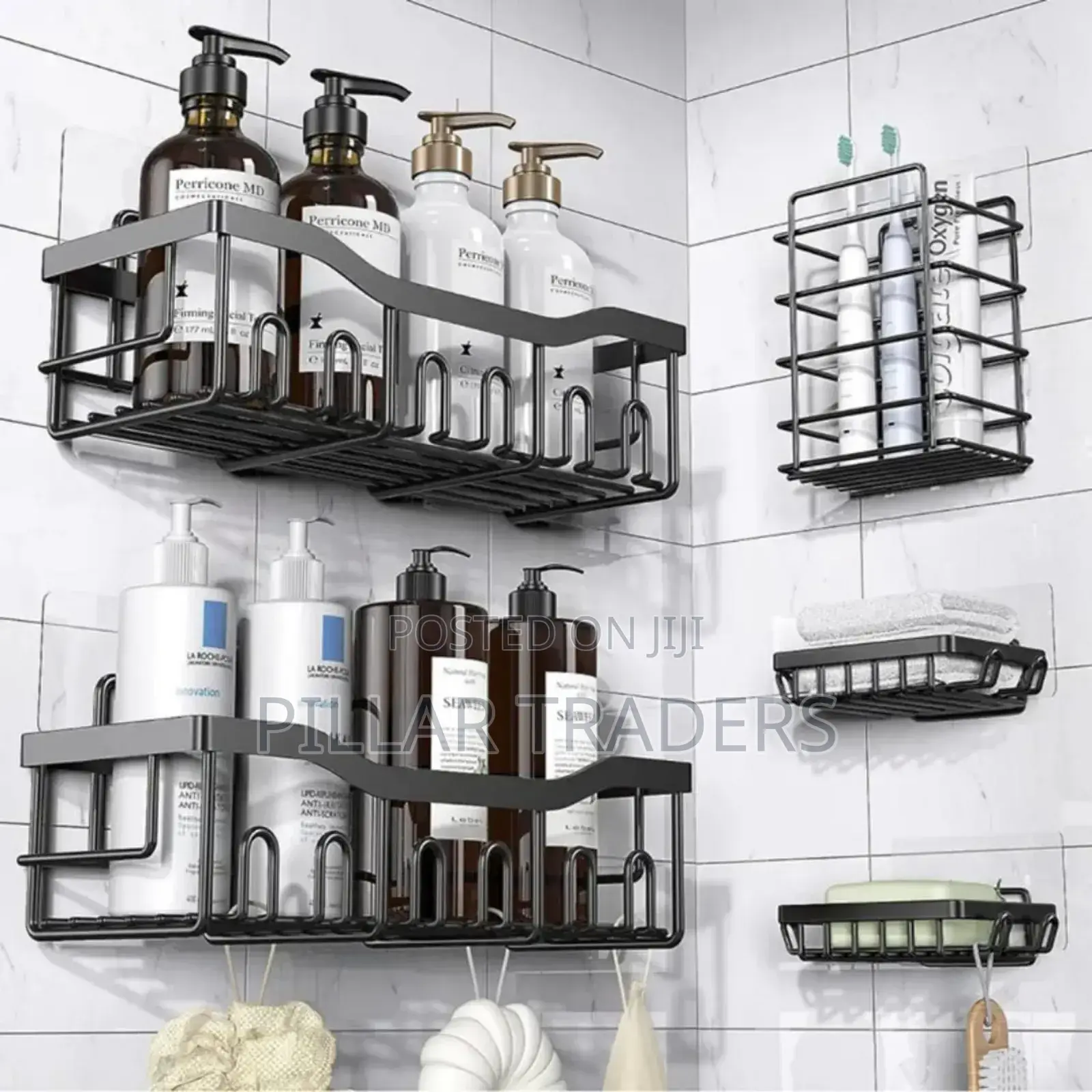 Vertical Shower Cuddy Set
