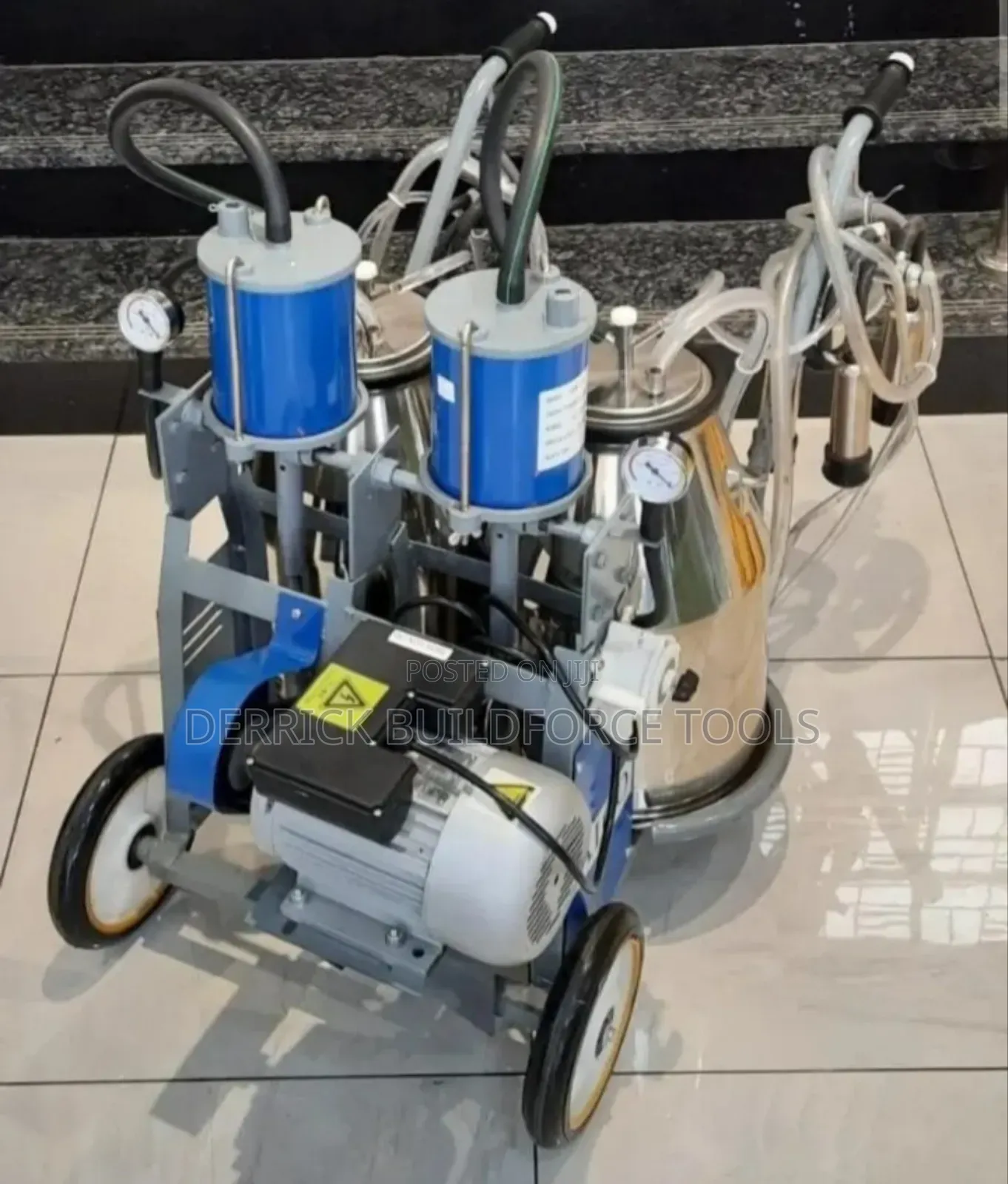 Double Barrel Milking Machine