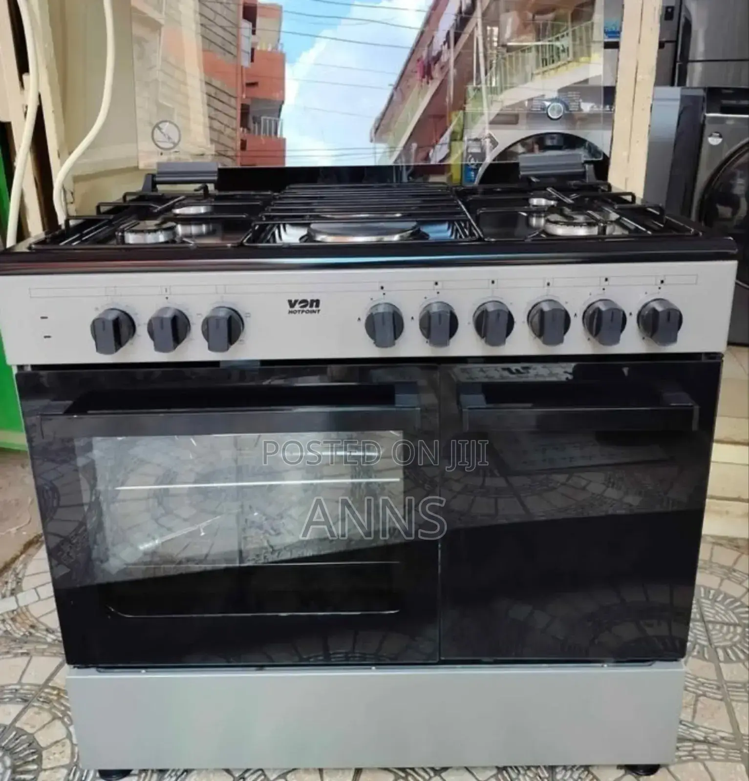Von 60 by 90cm 4g+2 Electric Free Standing Gas Cooker V90*E