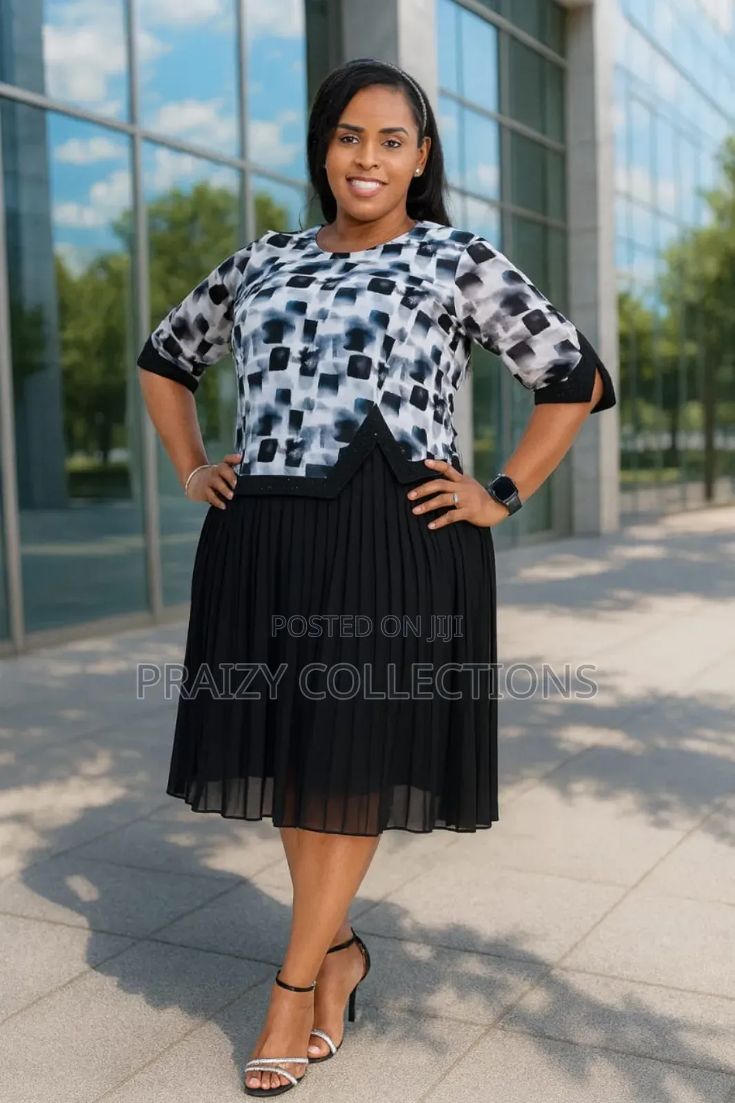 Chiffon Pleated Dresses