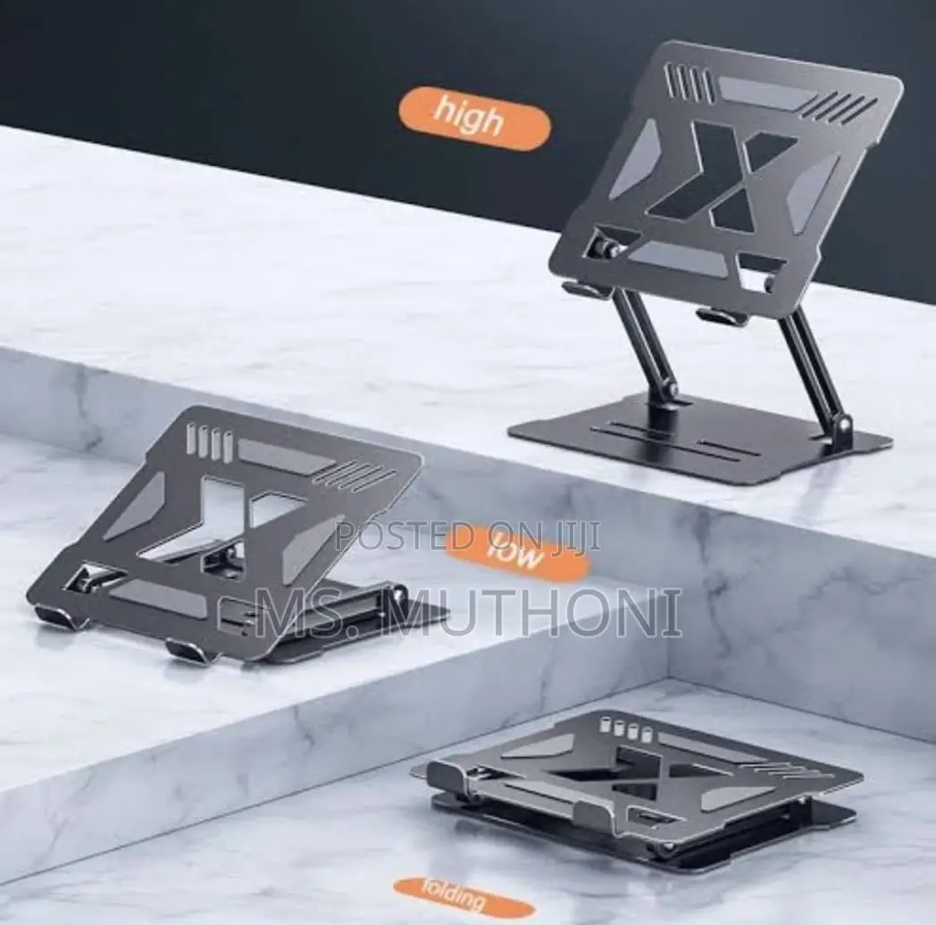 Foldable Aluminum Alloy Laptop Bracket ,360 Degree Rotating