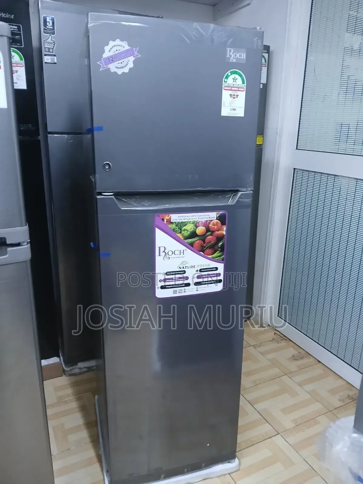 Roch 168litres Double Door Fridge RFR-210dt-1