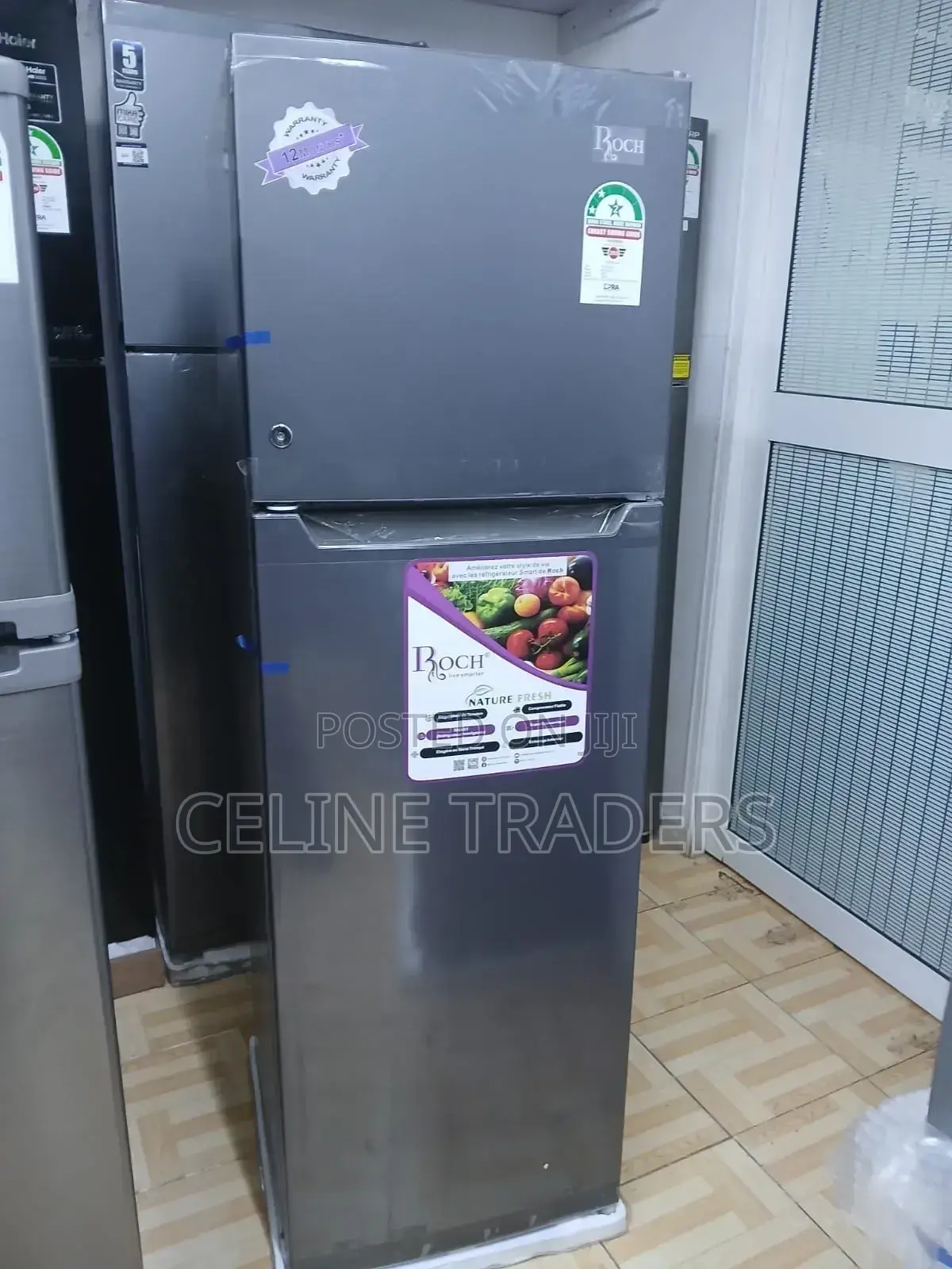 Roch 168litres Double Door Fridge RFR-210dt-1