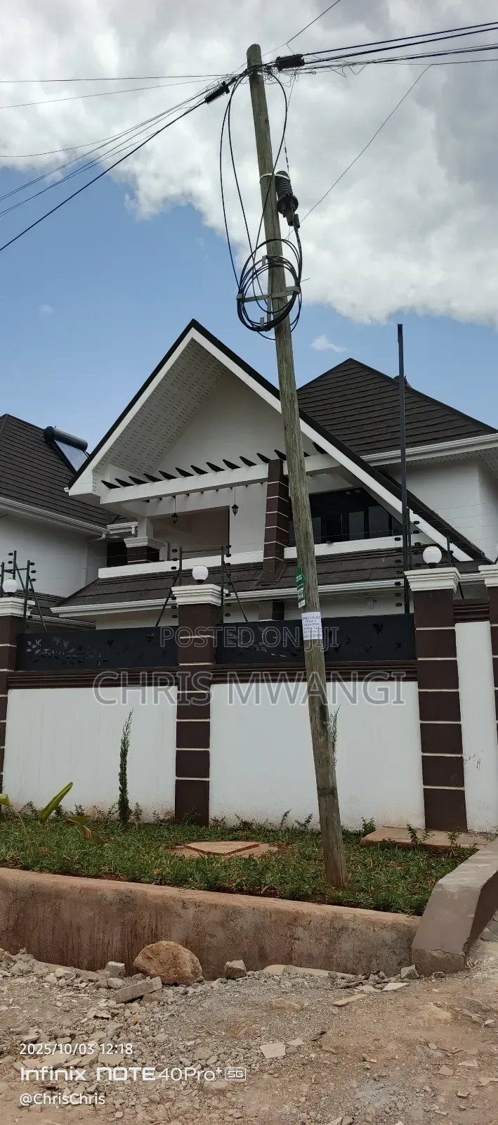 Furnished 5bdrm Maisonette in Membley Estate for sale