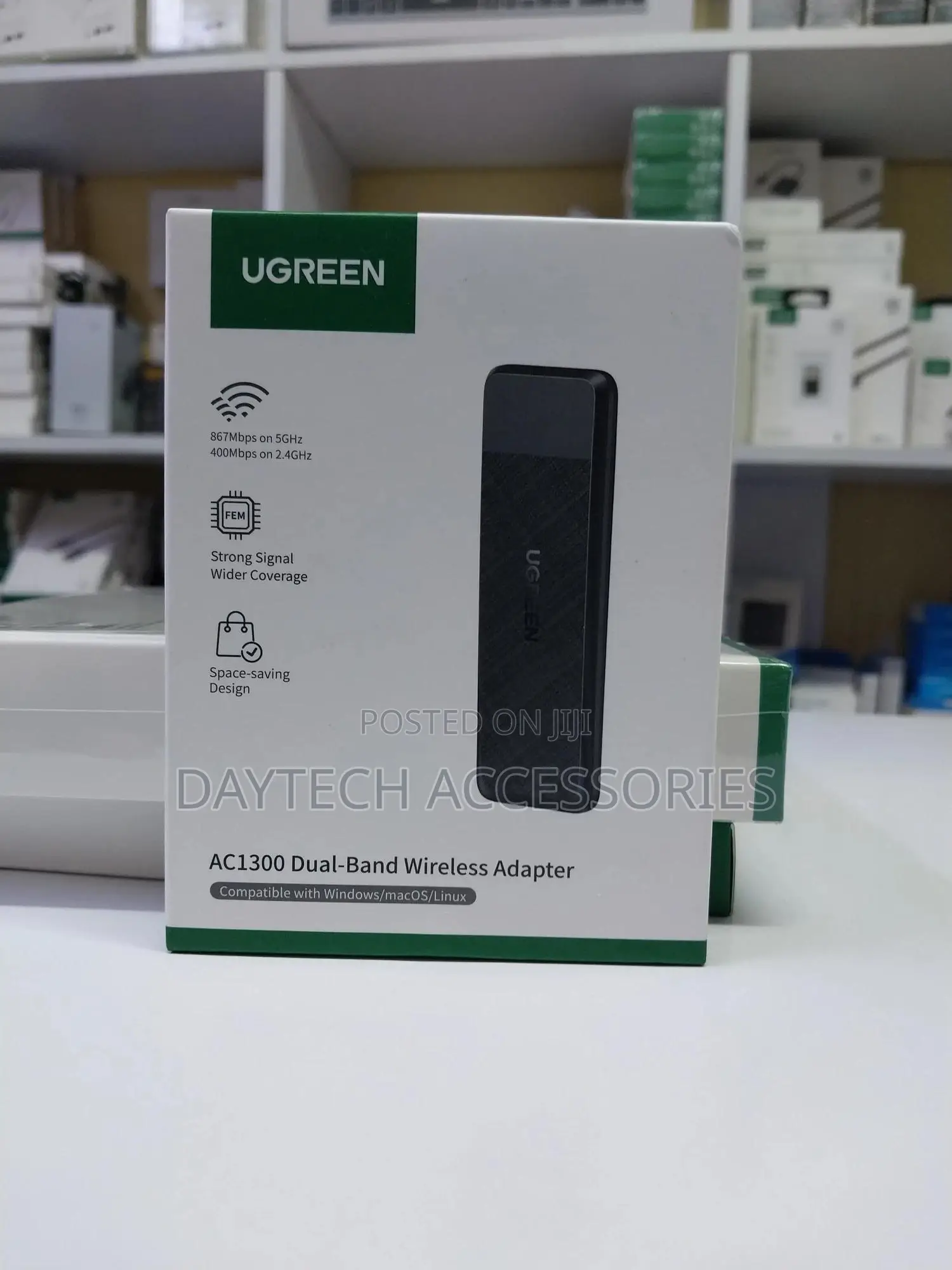 Ugreen Ac1300 Usb Wifi Adapter 5g 2.4g Dual Band Usb 3.0 Wifi Dongle