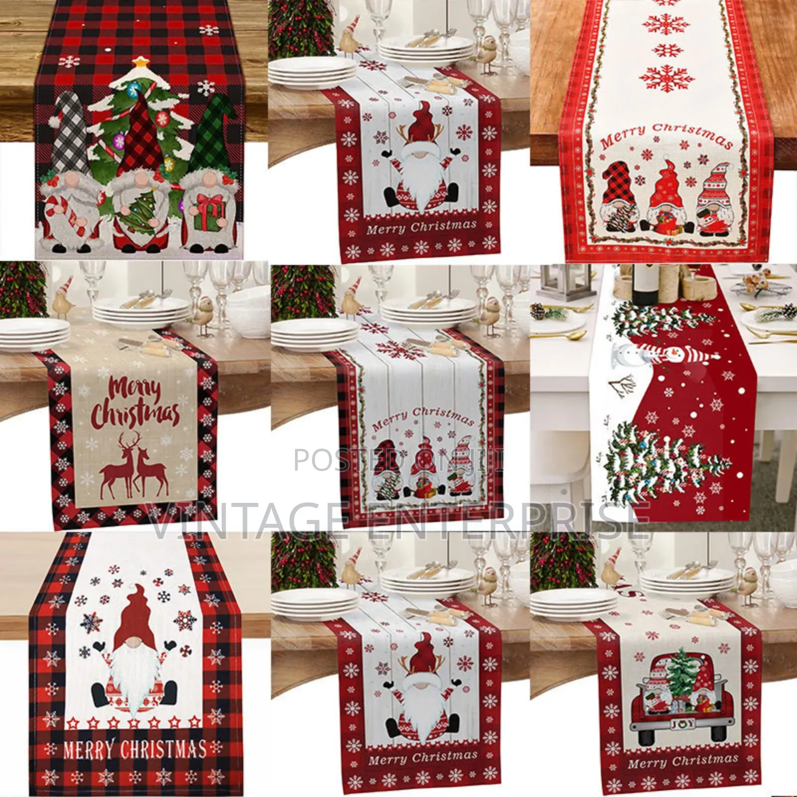 Christmas Mini Table Runner 90x33cm