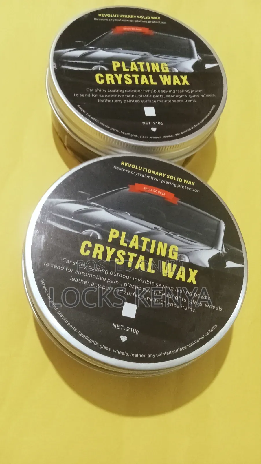 Car Crystal Plating Wax For Body Decontamination