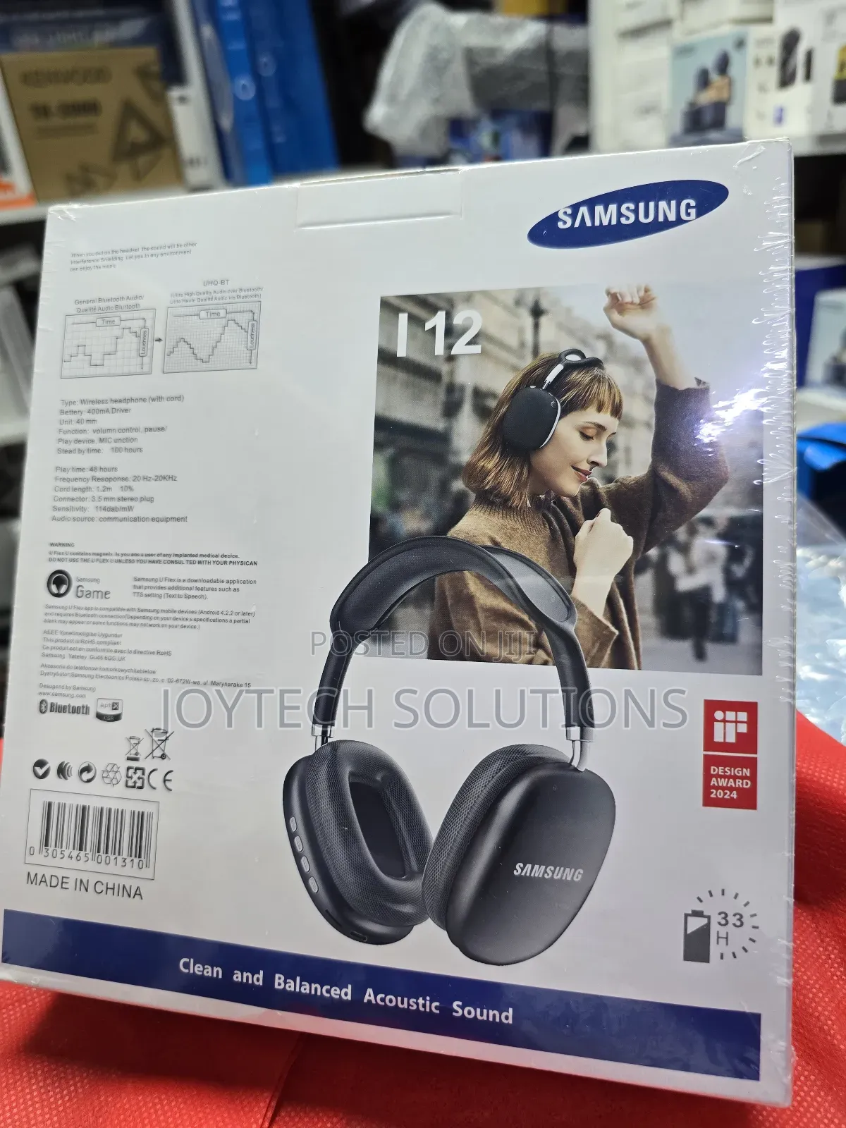Samsung Max Wireless Headset, Active Noise Cancellation
