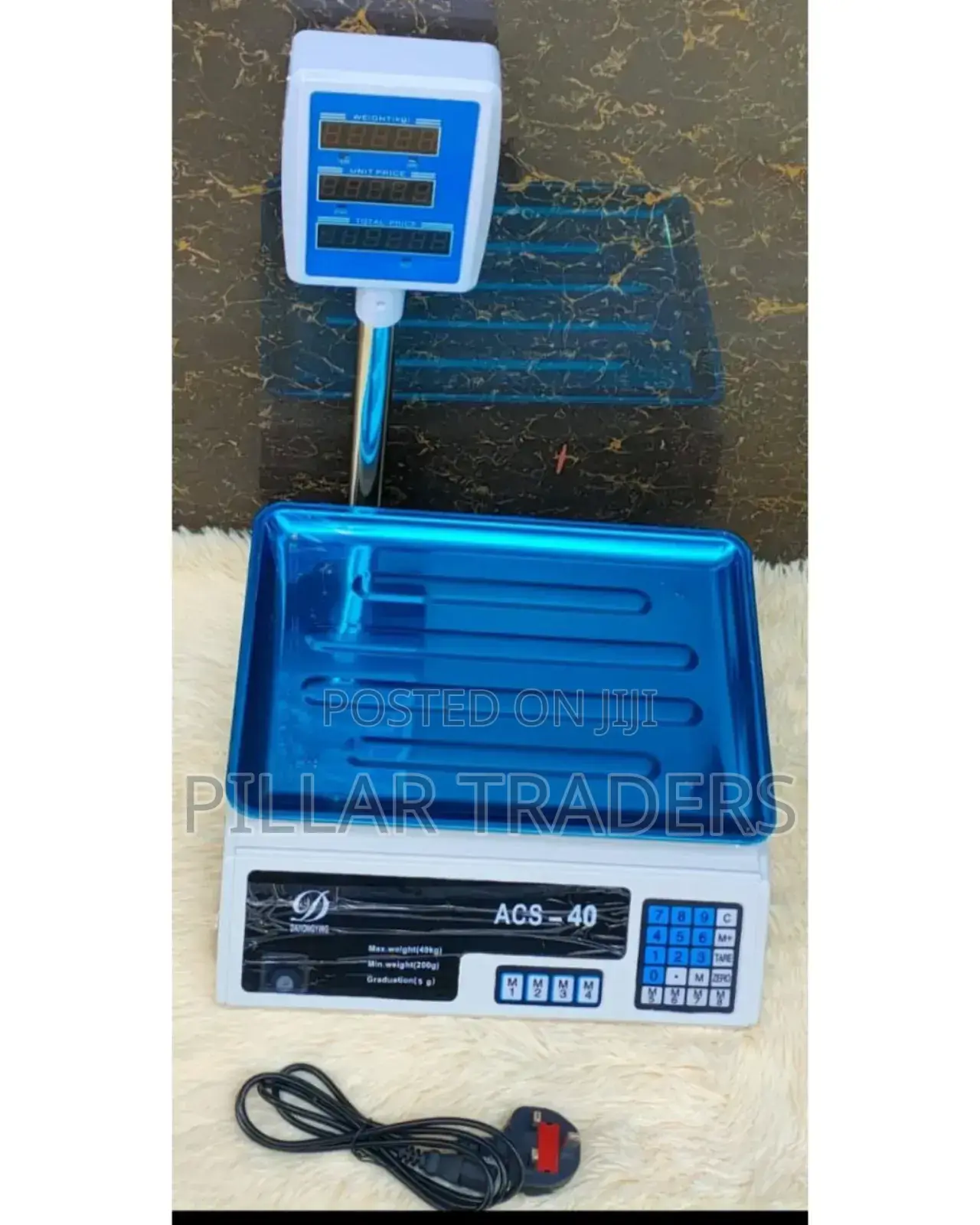 Rechargeable Weighing Machine With Arm