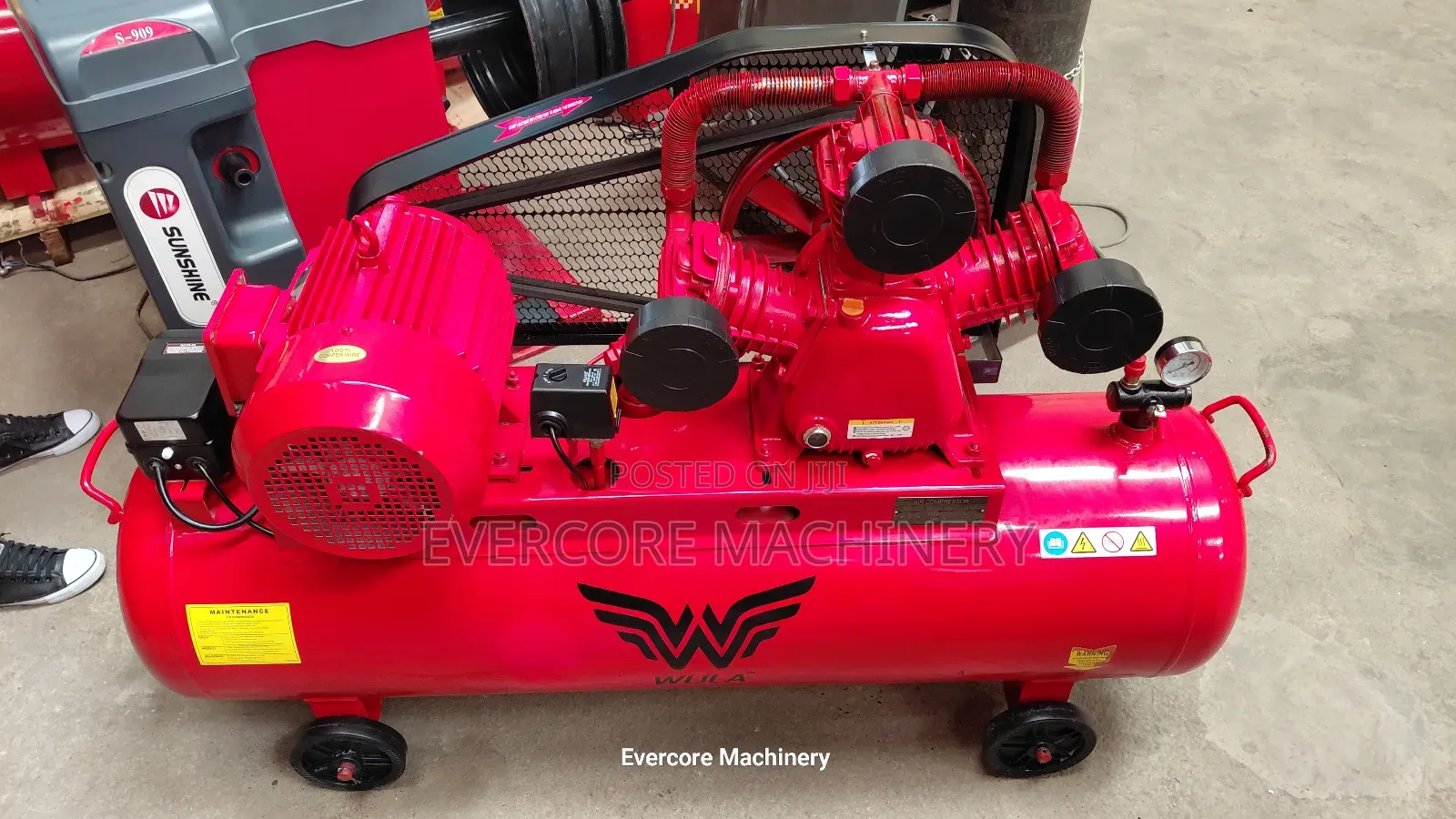 Commercial 200litres Three Phase Air Compressor 10hp Motor.