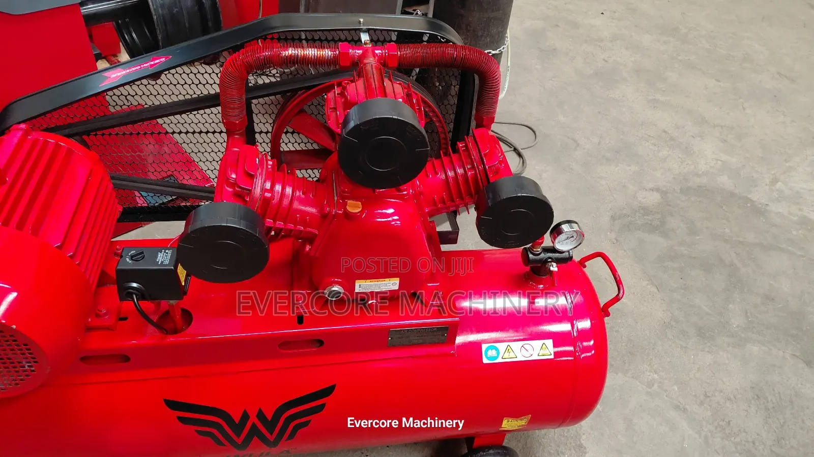 Commercial 200litres Three Phase Air Compressor 10hp Motor.