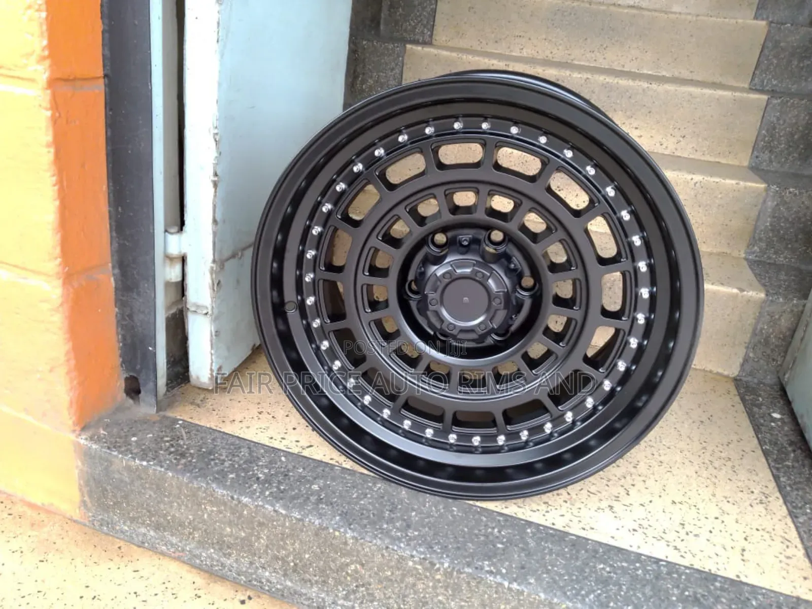 Prado Size 18 Offset Multy Spider Rims