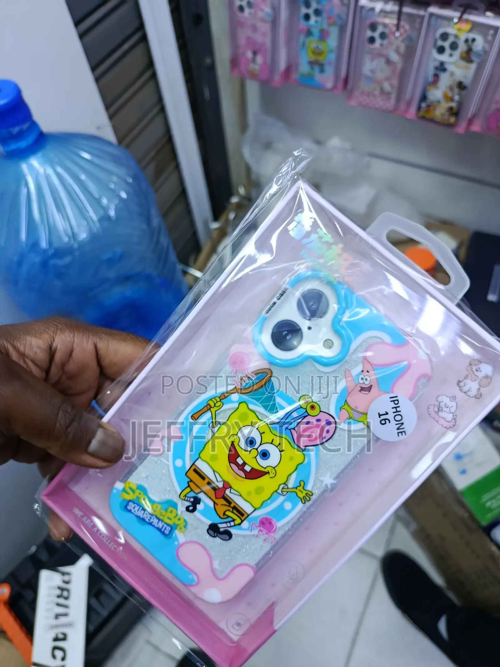 Bobyk iPhone 16 Spongbob Disney Cartoon Magsafe Luxury Case