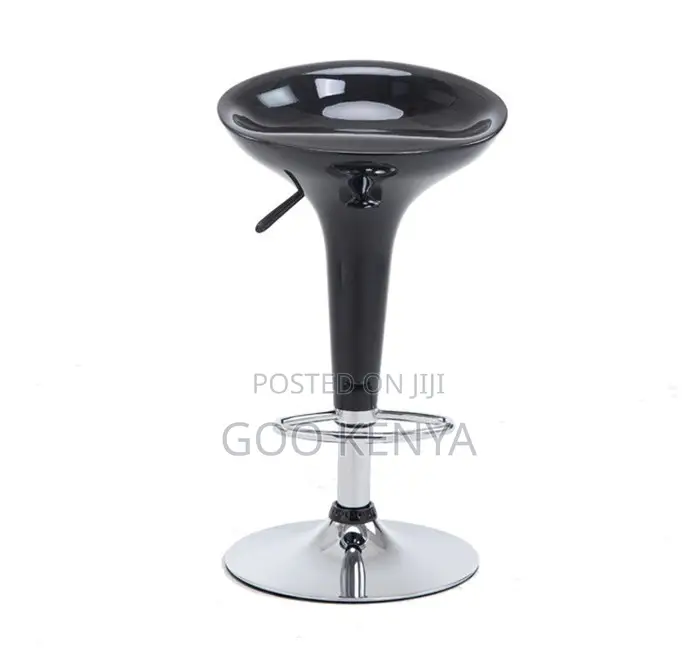 Home Stool; Ergonomic Modern Bar Chair With Elevated Seat
