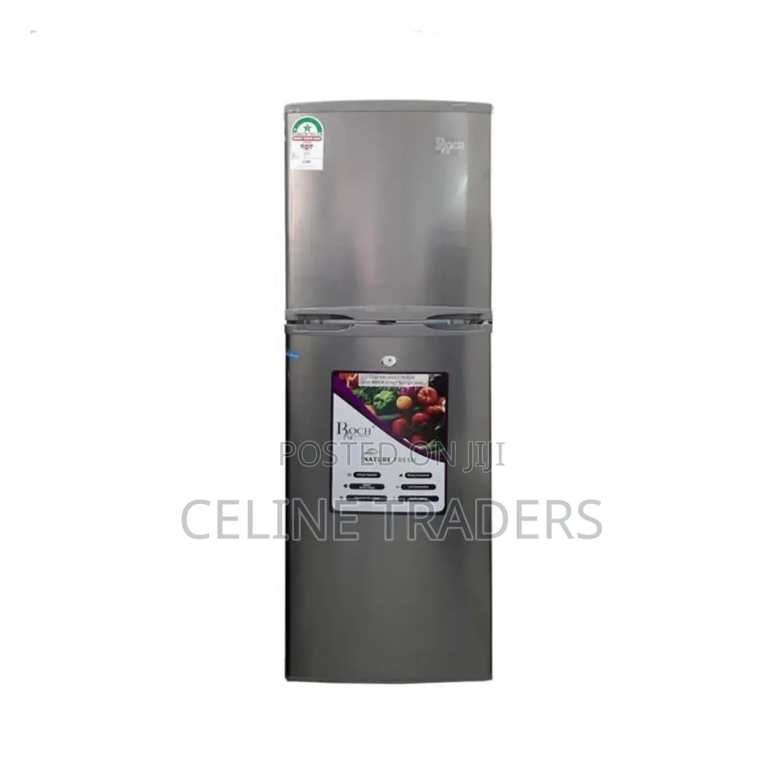 Roch RFR-230dt-B 181l Refrigerator – Smart Cooling Large Freezer