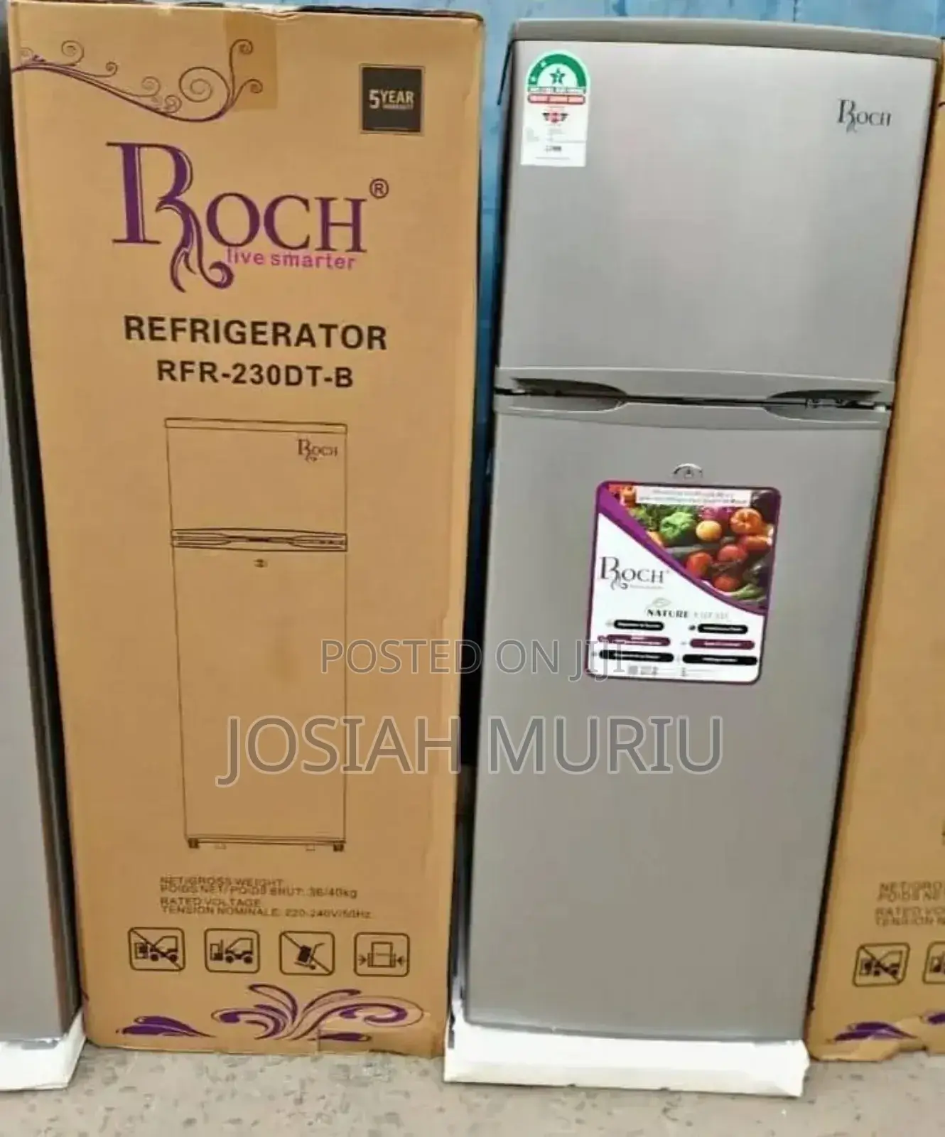 Roch 181l RFR-230dt-B Fridge – Stylish, Durable Powerful Cooling