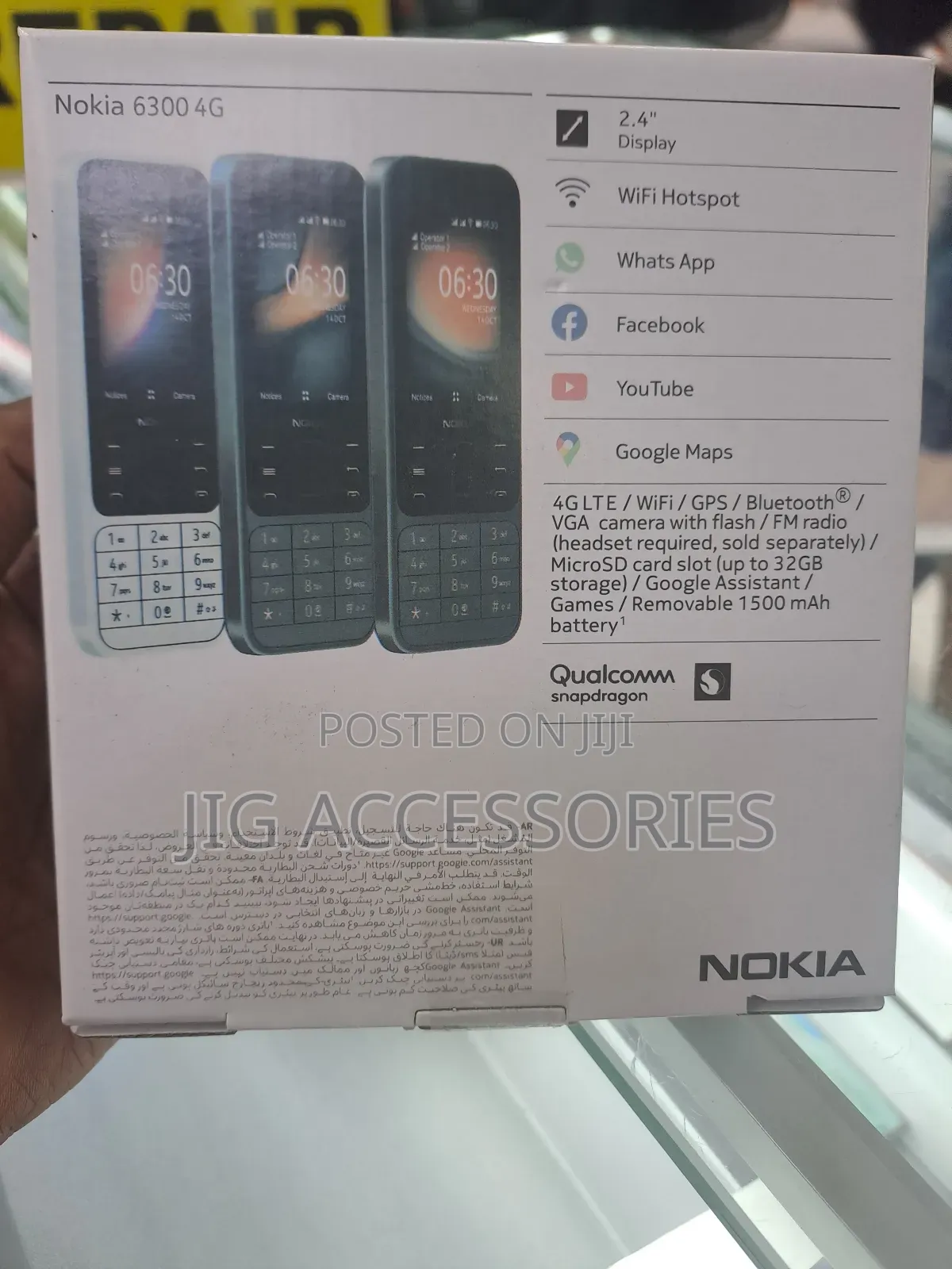 New Nokia 6300 Black