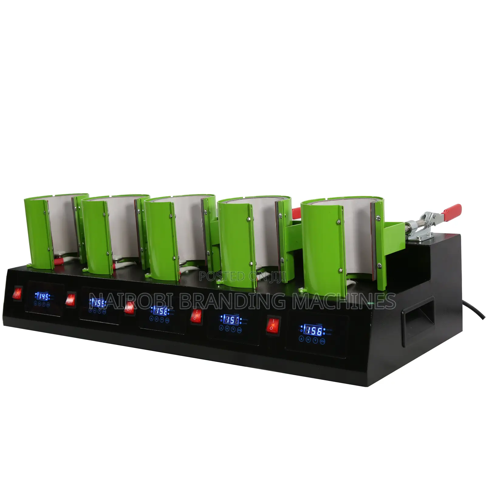 5 Station Sublimation Mug Heat Press - Heat Transfer Printing