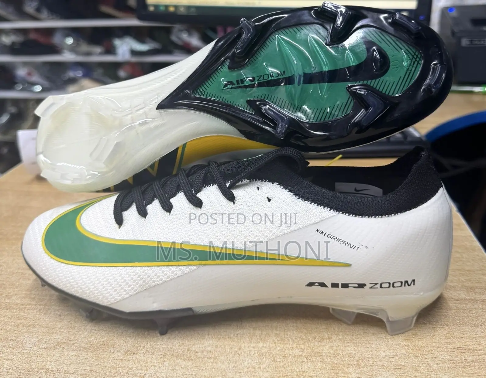 Nike Football Cleats Gripknit and Air Zoom Technologies Size 41-44
