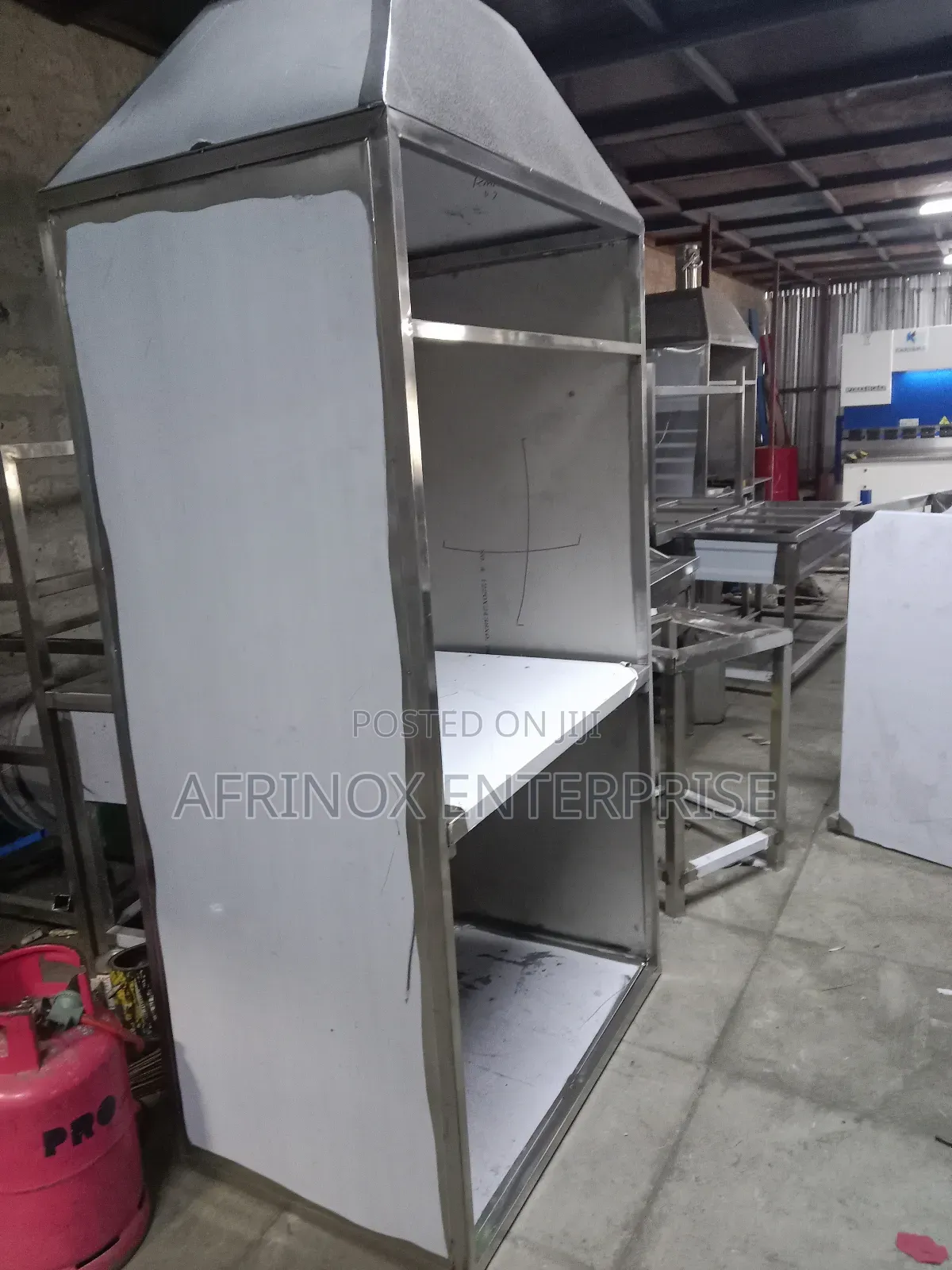 Custom Nyama Choma Zone Smoke Hood