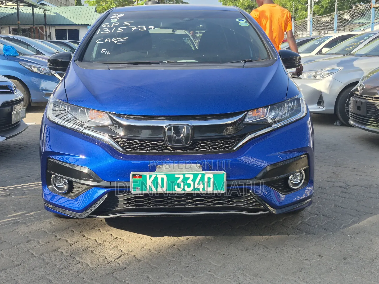 Honda Fit 2018 Blue