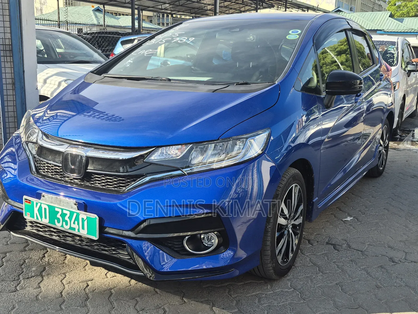 Honda Fit 2018 Blue
